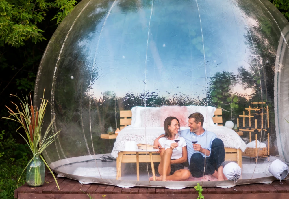 bubble tent dome outdoor