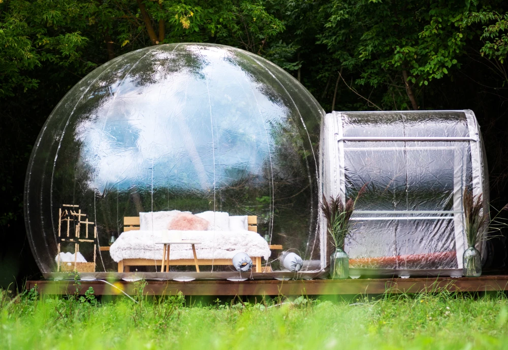 bubble crystal tent